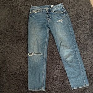 Women's Blue Boot Cut Jeans